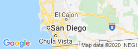 Rancho San Diego map